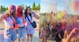 Pierwszy w tym roku Kolor Fest w Przemyślu. Dzień kolorów holi przy dolnej stacji wyciągu [ZDJĘCIA]