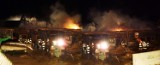 Pożar w Rojewie - Płonęły zabudowania gospodarcze. Straty wyniosły pół miliona. ZDJĘCIA