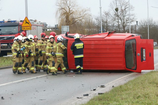 Wypadek busów pod Wrocławiem