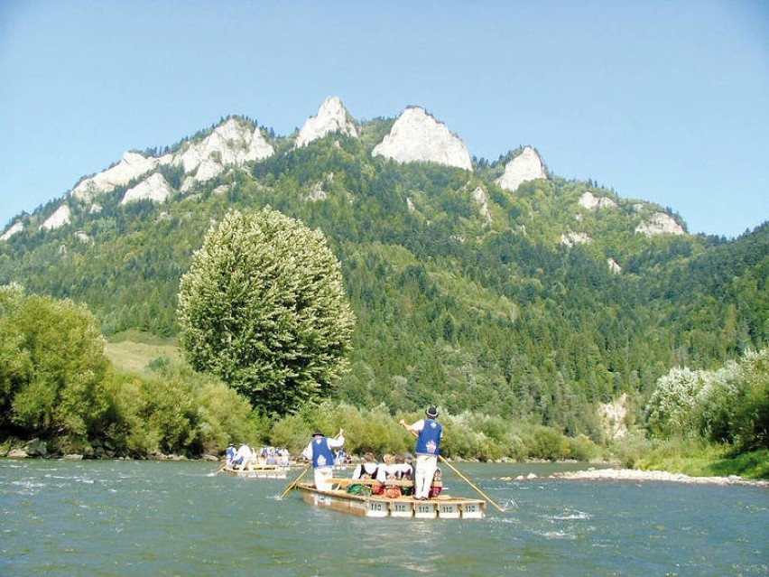 Tradycyjny spływ Dunajcem cieszy się wielką popularnością