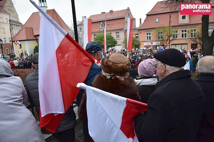 Wałbrzych: Uroczyste obchody 100. Rocznicy Odzyskania Niepodległości [ZDJĘCIA]