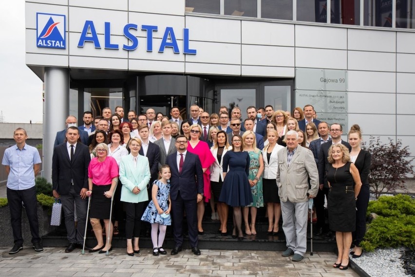 Uroczyste otwarcie nowej siedziby Alstal Grupy Budowlanej w...