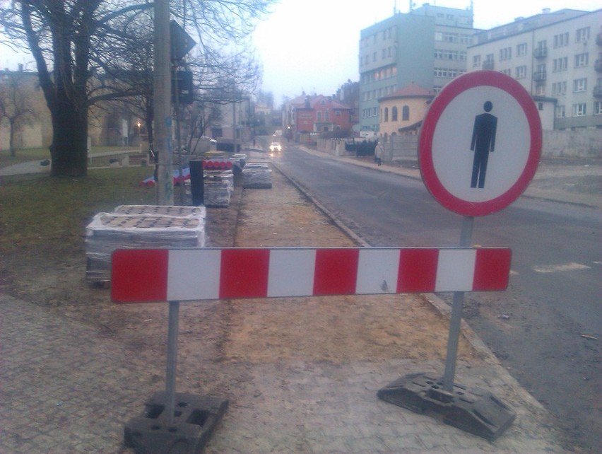Remont Modrzejowskiej w Bedzinie. 1 marca ruszają dalsze prace