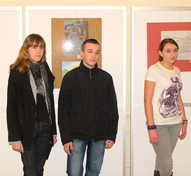 Od lewej: Karolina Węglarz, Adam Walosik i Iwona Gurgul