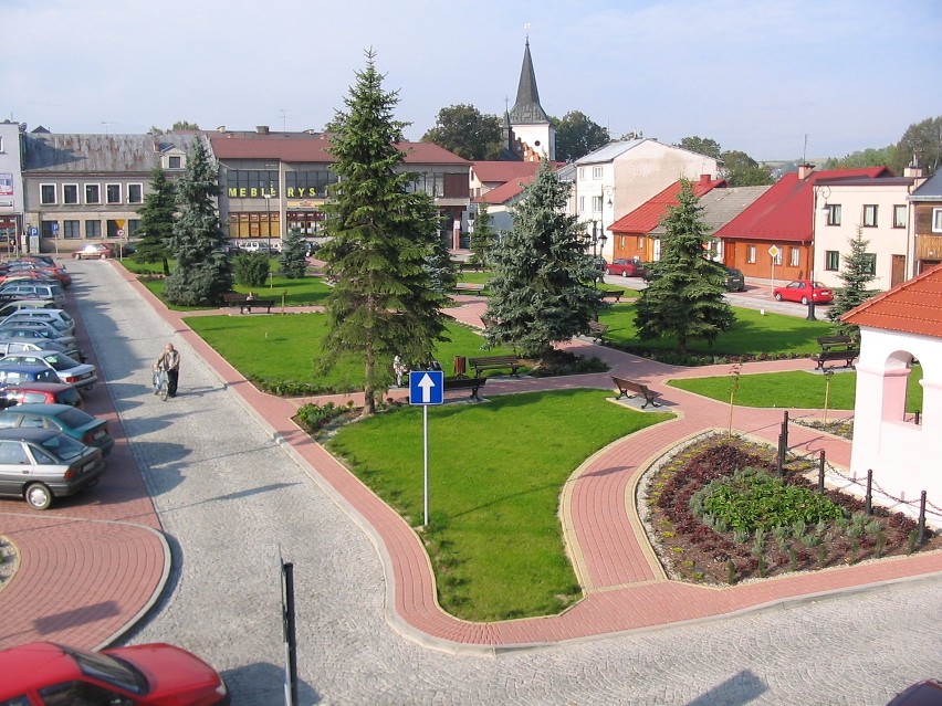 Rynek w Bobowej