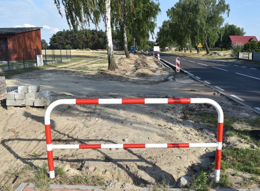 Prace są prowadzone od Leszczycy do ul. Polnej w Gizałkach