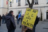 Pikieta przeciwko ACTA w Zielonej Górze [ZDJĘCIA]