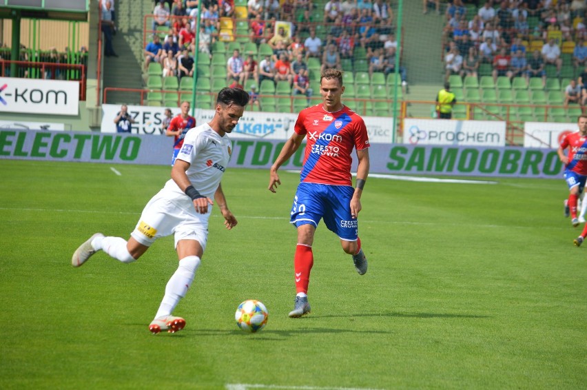 Nieudany powrót Rakowa Częstochowa do Ekstraklasy na Stadionie Miejskim w Bełchatowie [GALERIA]