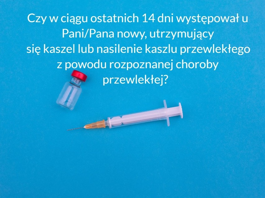 O co będą pytać przed szczepieniem przeciwko COVID-19? Sprawdź