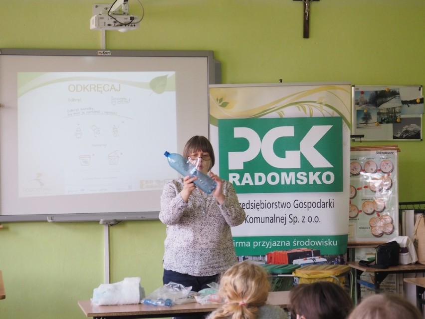 Czym skorupka za młodu nasiąknie... czyli o segregacji odpadów w w szkołach i przedszkolach w Radomsku