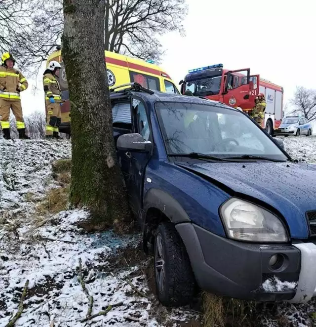 Na miejscu interweniowali strażacy z JRG Malbork, OSP Nowy Staw, zespół ratownictwa medycznego i policjanci.