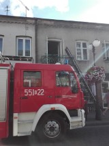 Pożar w mieszkaniu na ul. Kaliskiej w Wieluniu[FOTO, Aktualizacja]