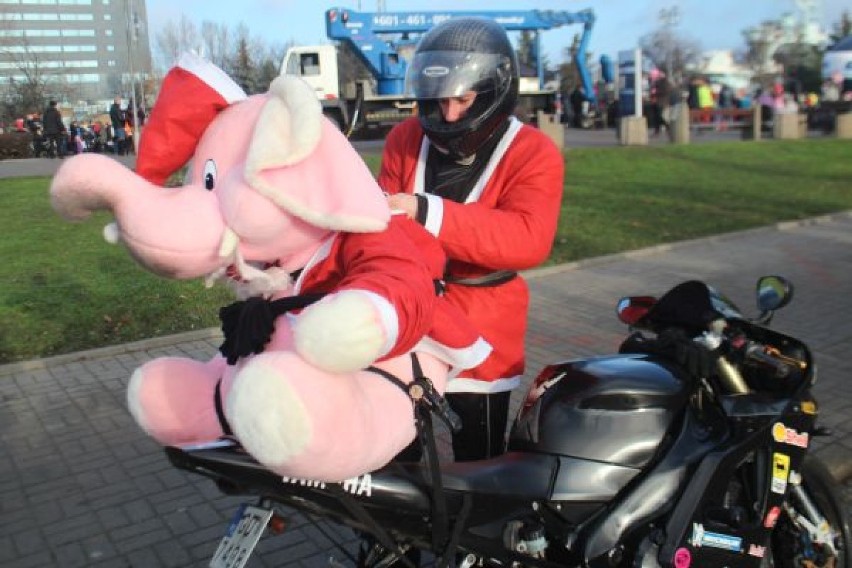 Mikołaje na motocyklach 2014 przejechali przez całe Trójmiasto