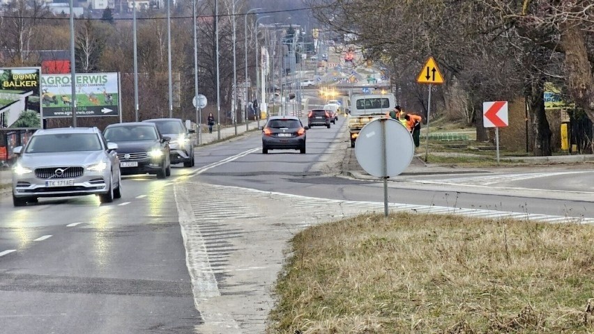 Na ulicy Warszawskiej w Kielcach szykują się korki, ponieważ...