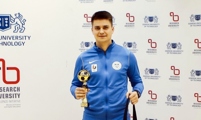 Wojciech Węgrzyn z ANS Piła został królem strzelców Akademickich Mistrzostw Polski w Futsalu, które odbyły się w Gdańsku