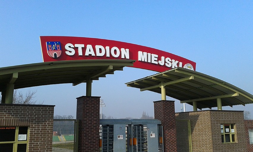 Stadion miejski w Kaliszu zyskał nowe logo