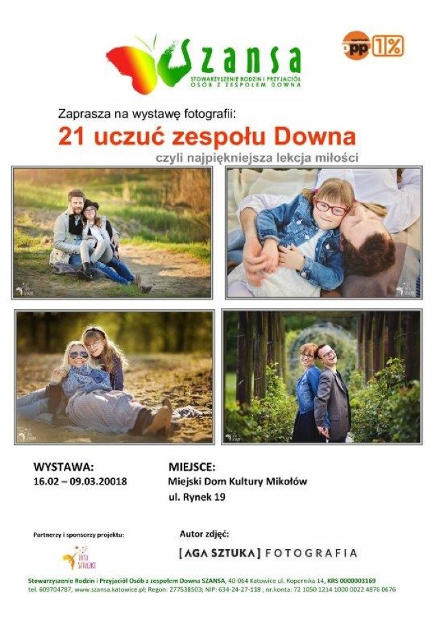 Wystawa w Mikołowie: „21 uczuć zespołu Downa"