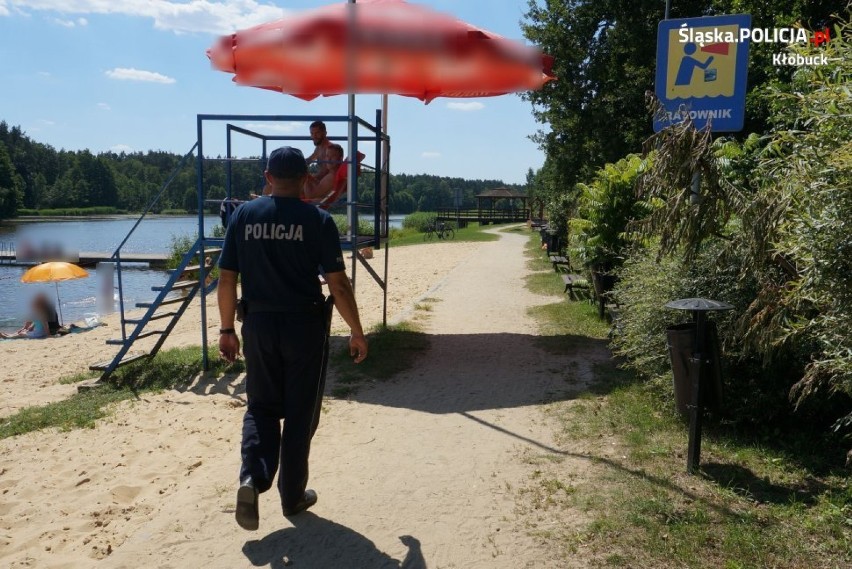 Policja sprawdzała zbiorniki wodne w powiecie kłobuckim ZDJĘCIA, WIDEO