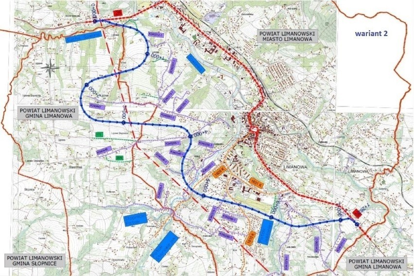 Jak przebiegać będzie obwodnica Limanowej w ciągu DK28? Wciąż trwają konsultacje społeczne 