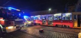 Grudziądz. Tramwaj przygniótł pracownika w zajezdni. Mężczyzna trafił do szpitala