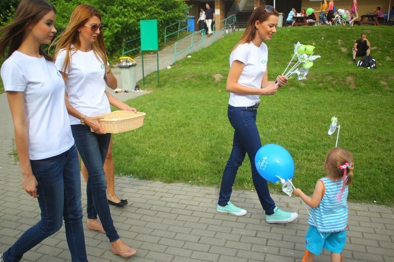 Piknik koszykarski w Ośrodku Przywodnym Rataje