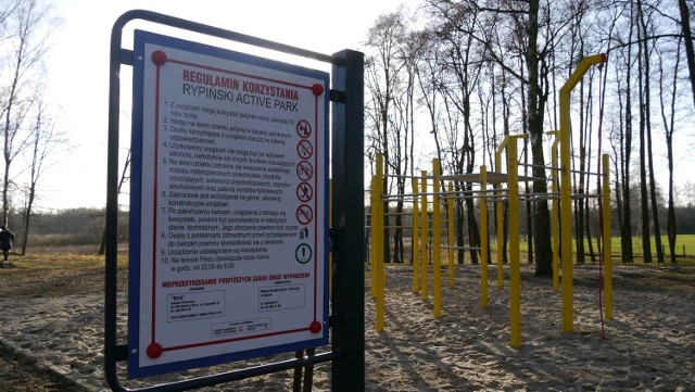 Rypiński Active Park jest ostatnim projektem zrealizowanym w ramach pierwszej edycji budżetu obywatelskiego.