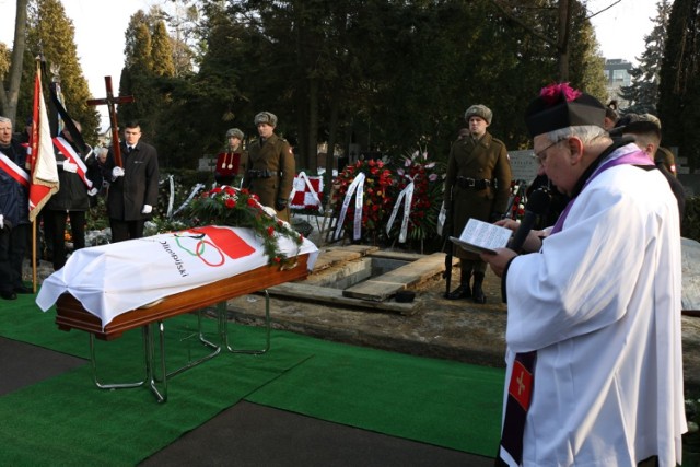 Pogrzeb tomaszowskiego olimpijczyka
