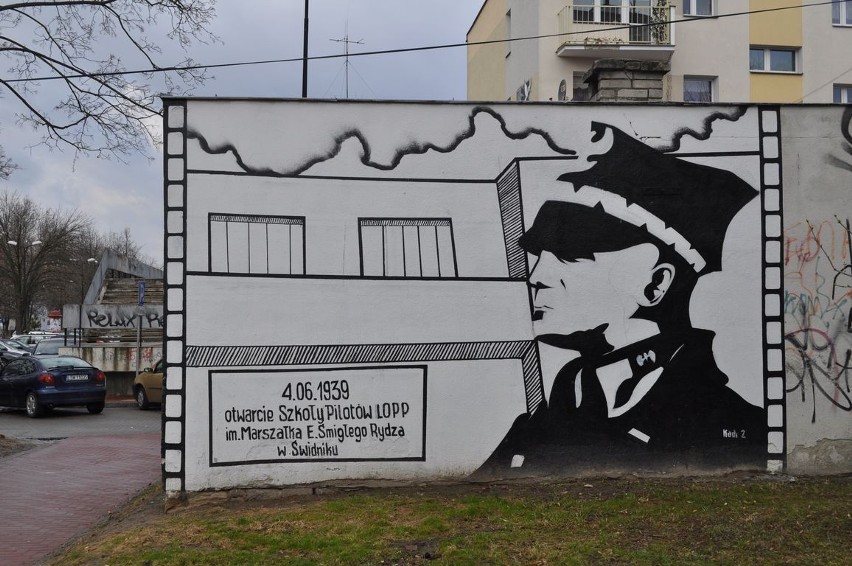 W Świdniku z historią miasta wychodzą do ludzi. Tworzą murale