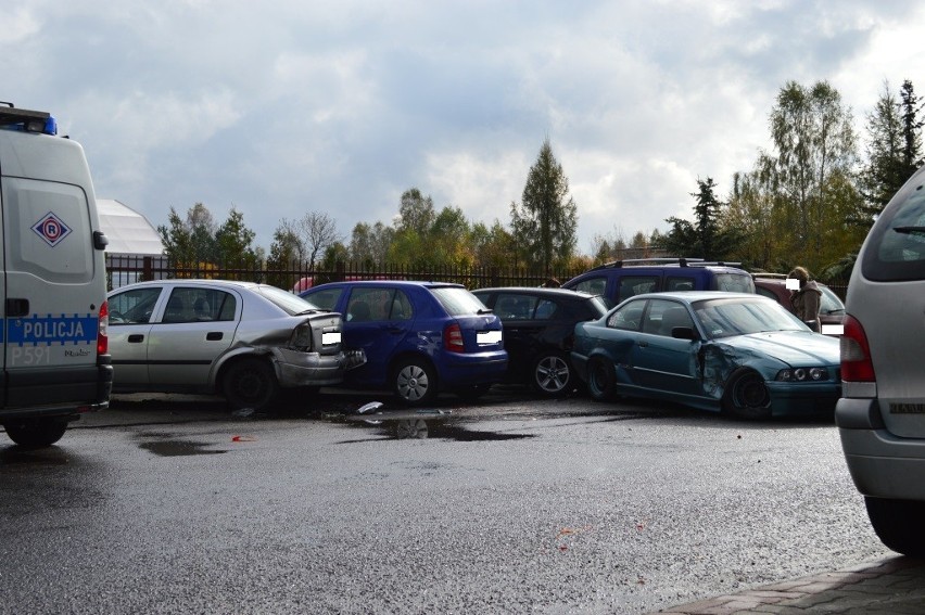 Wypadek na Obrońców Poczty Gdańskiej w Zawierciu