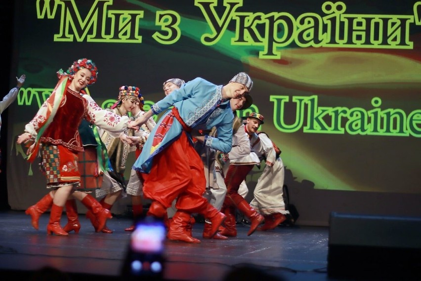 Na scenie wystąpili laureaci międzynarodowych i ukraińskich...