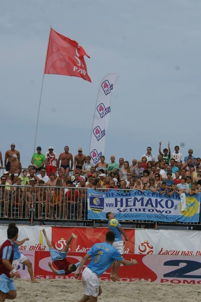 Hemako Sztutowo - wicemistrzowie Polski w beach soccerze...