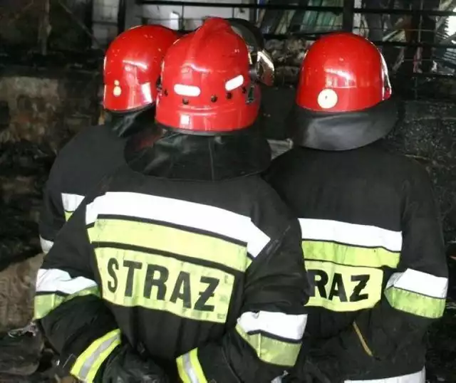 Pożar na Liściastej w Łodzi