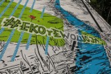 Nowy, ekologiczny mural ozdobił Kraków. Kolejna odsłona kampanii #EKOrEWOLUCJA