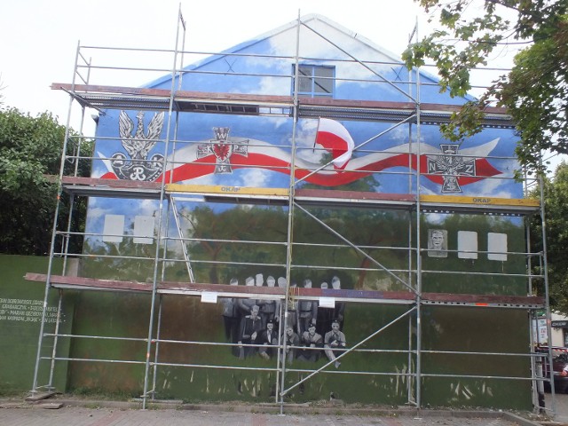 Mural w Bełchatowie będzie przedstawiał oddział powstańczy