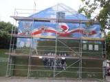 Mural w Bełchatowie jeszcze nie skończony