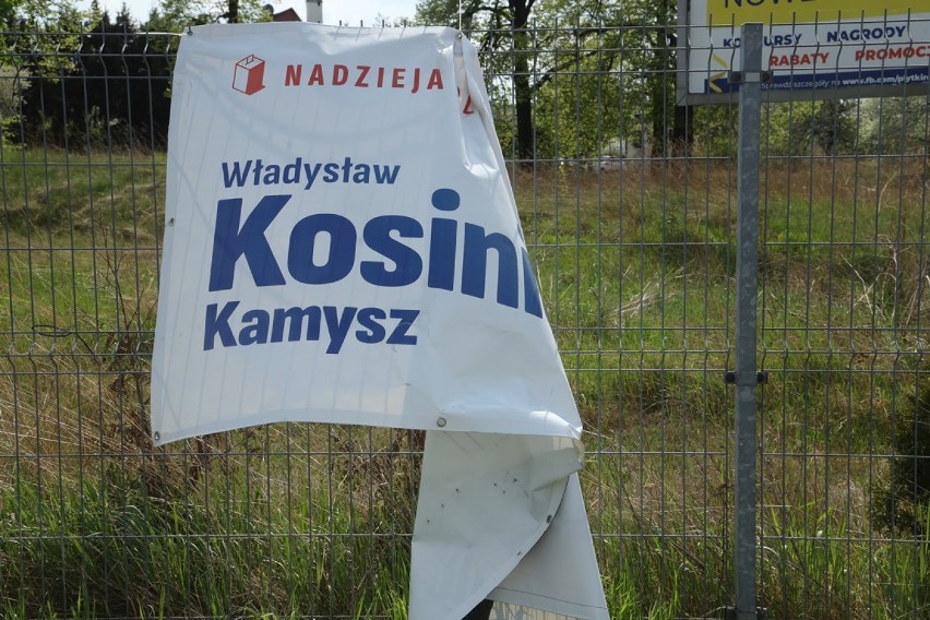 Plakatowa kampania wyborcza w Legnicy [ZDJĘCIA]