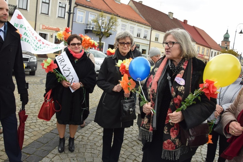 IV Zlot Grażyn w Sieradzu 2017. Sieradzkie Grażki gościły swoje imienniczki z Sandomierza