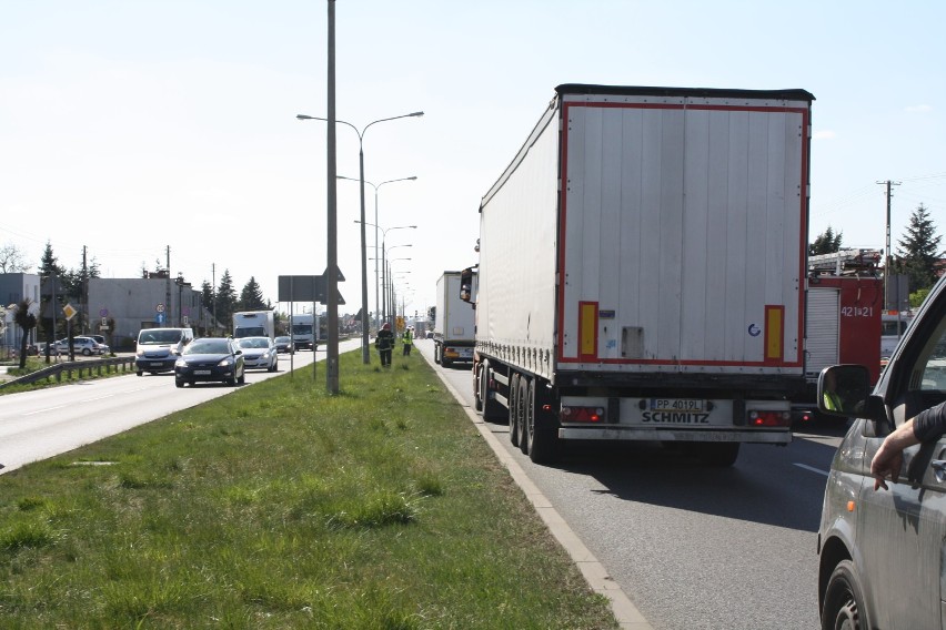 Gniezno: karambol na ulicy Poznańskiej. Jedna osoba poszkodowana