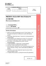 Matura próbna 2020 z chemii. ARKUSZ CKE, pytania [8.04.2020]