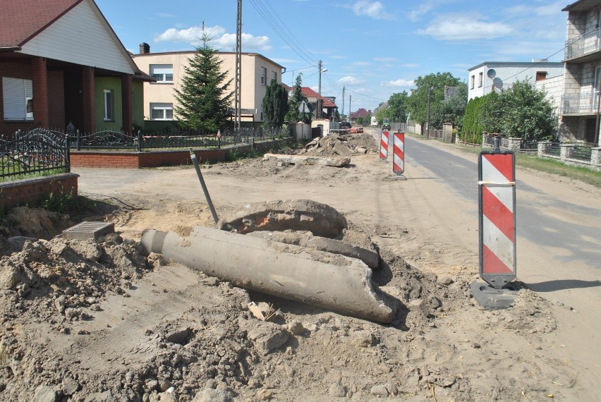 Budowa kanalizacji w Kiełpinach