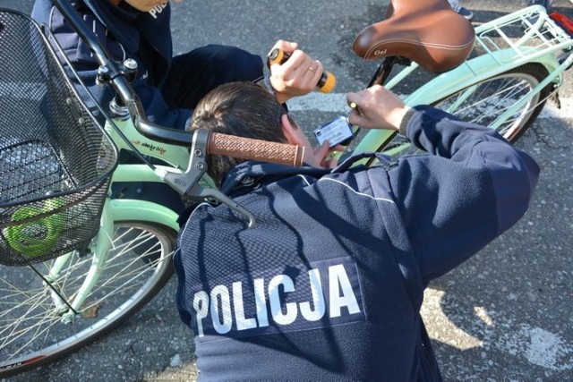 Znakowanie rowerów - harmonogram policyjnej akcji w Lesznie i powiecie leszczyńskim