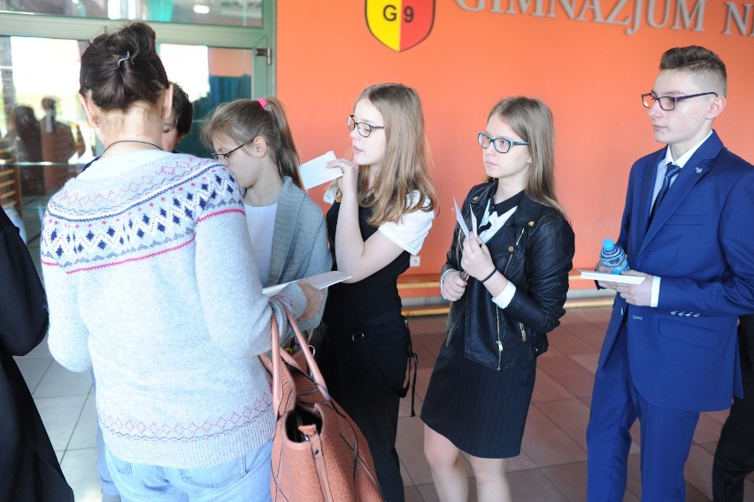 Egzamin ósmoklasisty w SP 9 w Lesznie