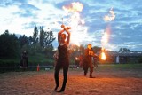 Brama Poznania: Średniowieczny pokaz tańca z ogniem [ZDJĘCIA]