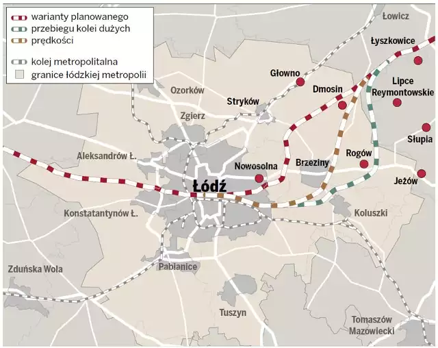 Na razie wszystkie trzy warianty przebiegu KDP budzą opór podłódzkich gmin