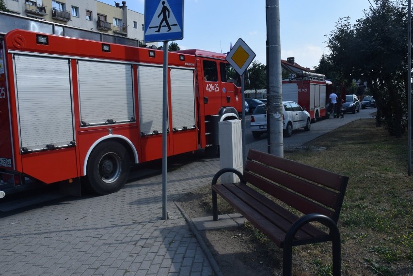 Starsza kobieta została potrącona na pasach przez autobus. Ruch na tym odcinku jest utrudniony