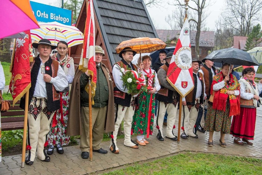 Zakopane. Górale uroczyści świętowali dzień Konstytucji 3 maja [ZDJĘCIA]