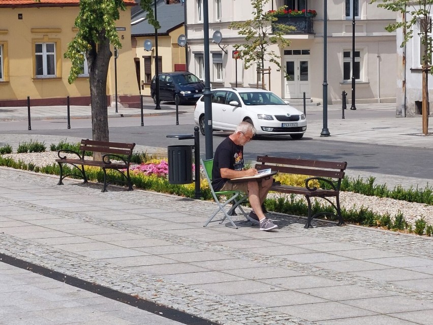 Gmina Blizanów. Trwa Międzynarodowy Plener Malarski "Piękno...