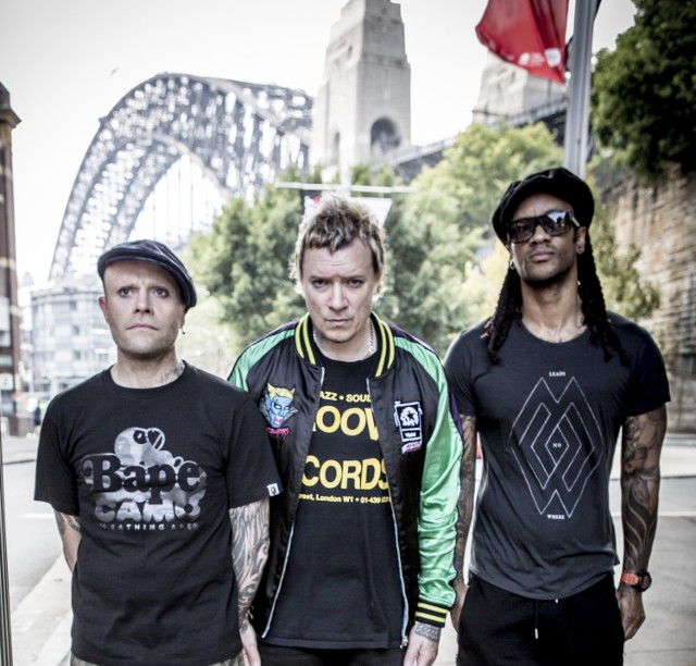 Keith, Liam i Maxim - trzon The Prodigy.