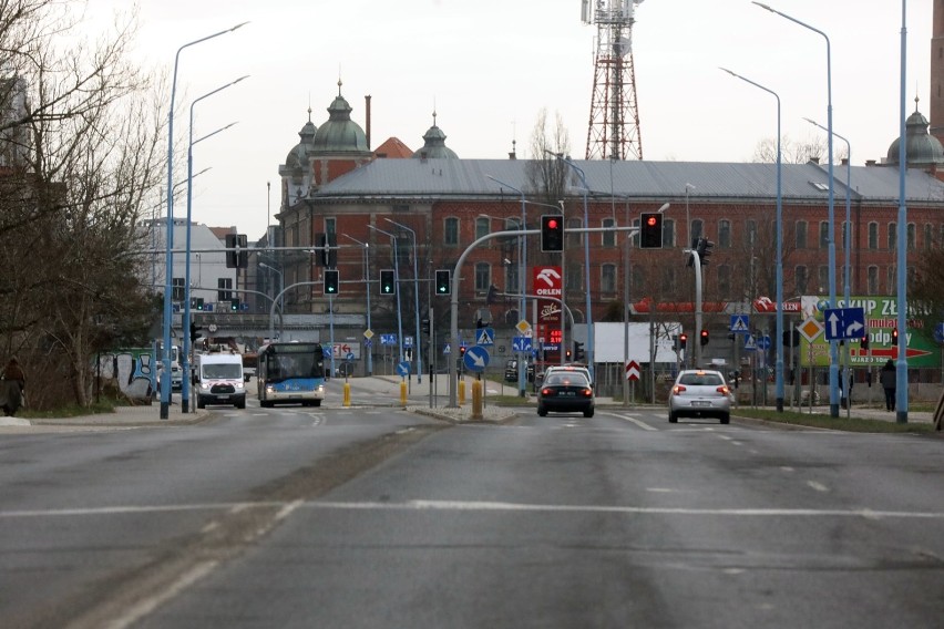 Ulice Szczytnicka, Bydgoska, Leszczyńska w Legnicy po remoncie