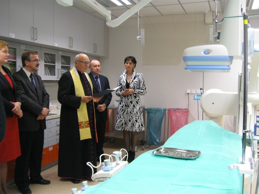 W środę uroczyście poświęcono Centrum Kardiologii Allenort w kutnowskim szpitalu (Zdjęcia)